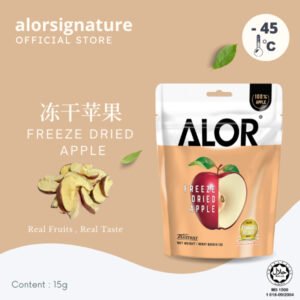 ALOR Mini Pack of Nutritious Freeze-Dried Fruits Apple (15 g)
