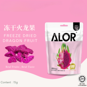 ALOR Mini Pack of Nutritious Freeze-Dried Fruits Dragon Fruit (15 g)