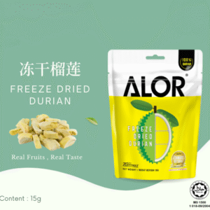 DURIAN ALOR Mini Pack of Nutritious Freeze-Dried Fruits Durian (15 g)
